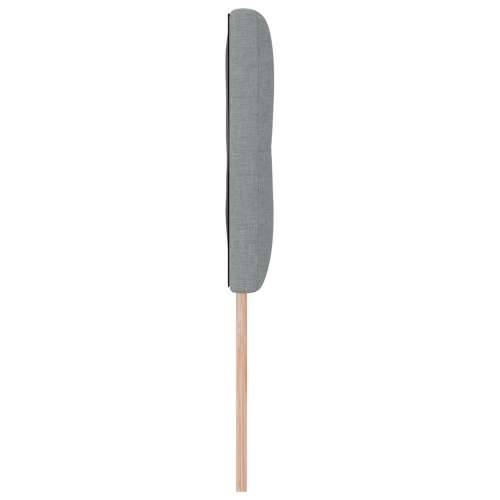 Naslon za glavu s dugmadi, svjetlosiva, 160 cm, tkanina Cijena