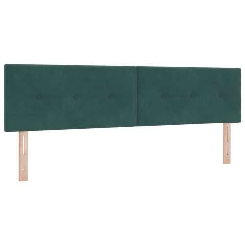 Naslon za glavu s gumbićima, tamnozelena, 180 cm, baršun Cijena