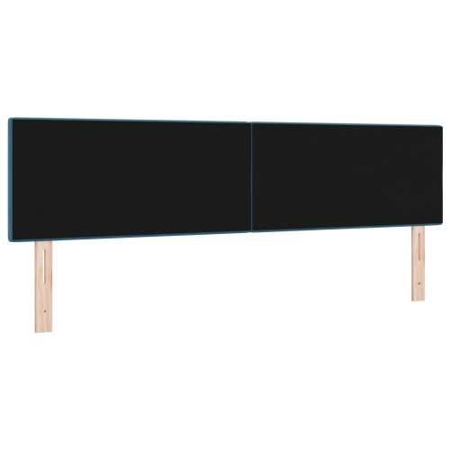 Naslon za glavu s dugmadi, tamnoplavi, 180 cm, baršun Cijena