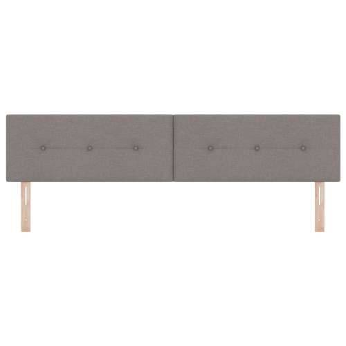 Naslon za glavu s gumbe, taupe, 200 cm, tkanina Cijena