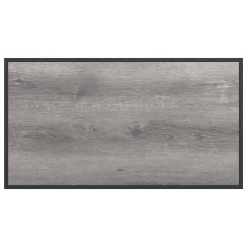 Sivi vrtni stol 100x55x70 cm DPC i čelik Cijena