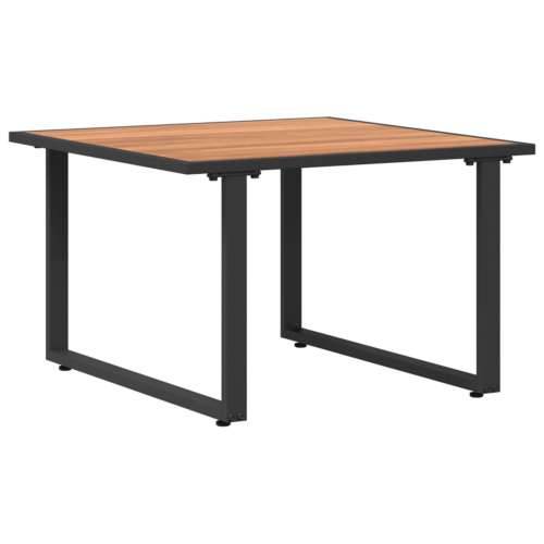 Smeđi vrtni stol 55x55x35 cm DPC i čelik Cijena