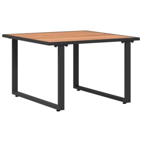 Smeđi vrtni stol 55x55x35 cm DPC i čelik Cijena