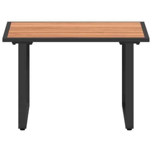 Smeđi vrtni stol 55x55x35 cm DPC i čelik Cijena