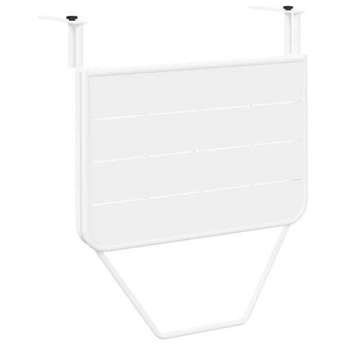 Ovisni Balkon Stol Sklopivi Bijeli 60x40 cm Čelik Cijena