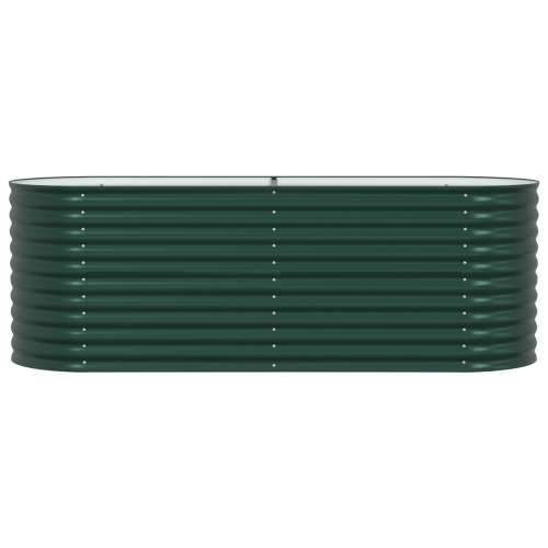 Vrtni povišeni krevet Zeleno 240x80x81 cm Galvanizirano čelik Cijena