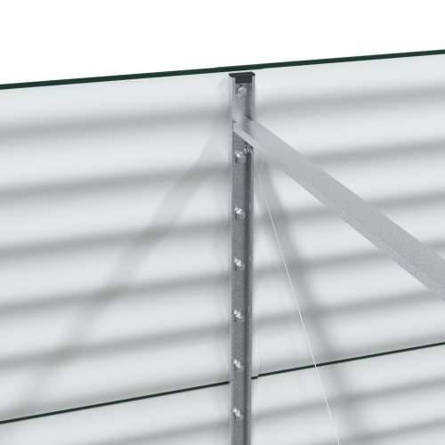 Vrtni povišeni krevet Zeleno 240x80x81 cm Galvanizirano čelik Cijena