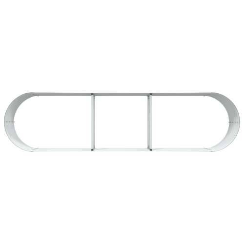 Vrtni povišeni krevet Zeleni 320x80x44 cm Galvanizirani čelik Cijena