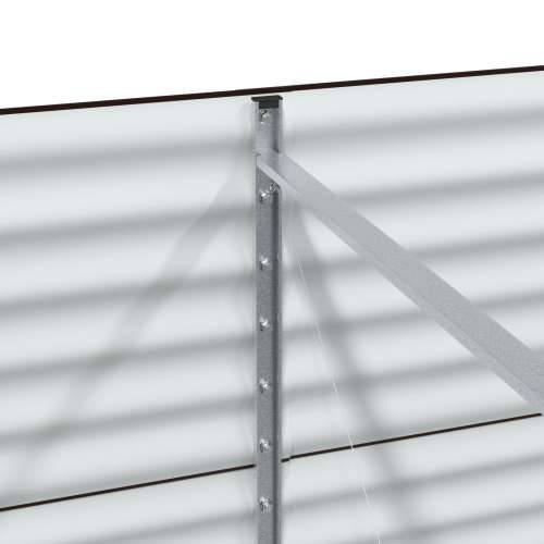 Vrtni Uzgajivač Smeđi 240x80x81 cm Galvanizirani Čelik Cijena