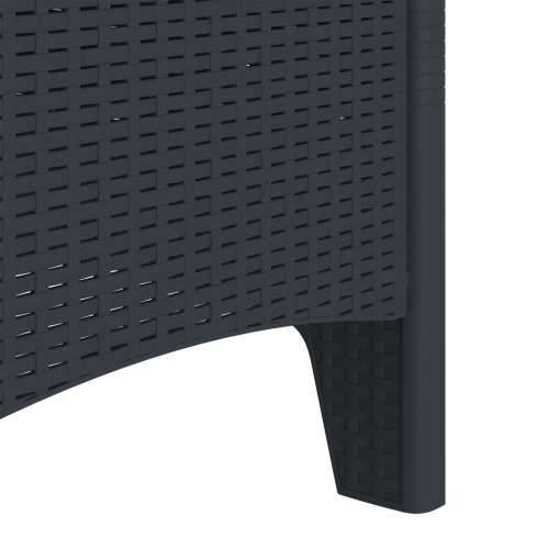 vrtne stolice 2 komada Antracit Poly Rattan Cijena