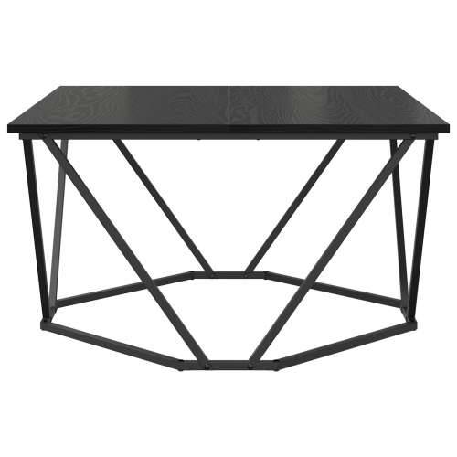 Stolić za kavu Crna Hrast 80x80x45 cm inženjerska drva Cijena