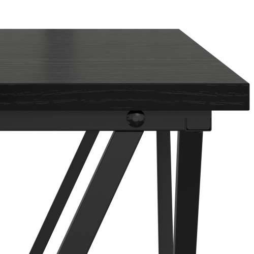 Stolić za kavu Crna Hrast 80x80x45 cm inženjerska drva Cijena