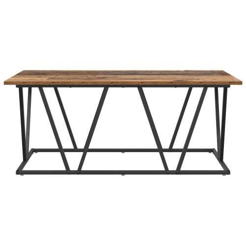 Stolić za kavu od starog drveta 100x50x40 cm - kvalitetna drvena i metalna konstrukcija Cijena