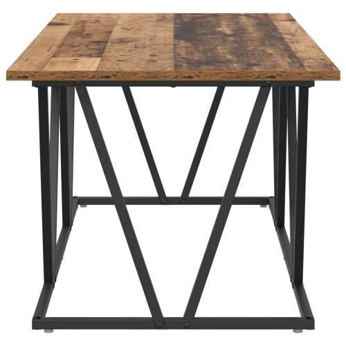 Stolić za kavu od starog drveta 100x50x40 cm - kvalitetna drvena i metalna konstrukcija Cijena
