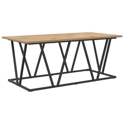 Stolić za kavu Artisan Hrast 100x50x40 cm Kombinacija drva i metala Cijena