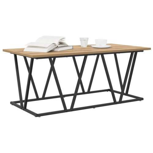 Stolić za kavu Artisan Hrast 100x50x40 cm Kombinacija drva i metala Cijena
