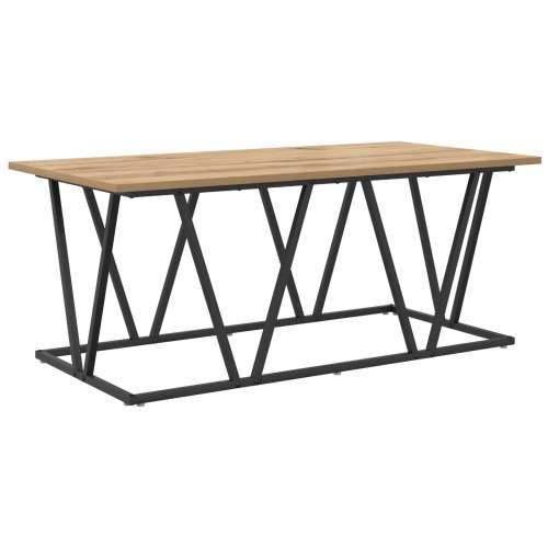 Stolić za kavu Artisan Hrast 100x50x40 cm Kombinacija drva i metala Cijena