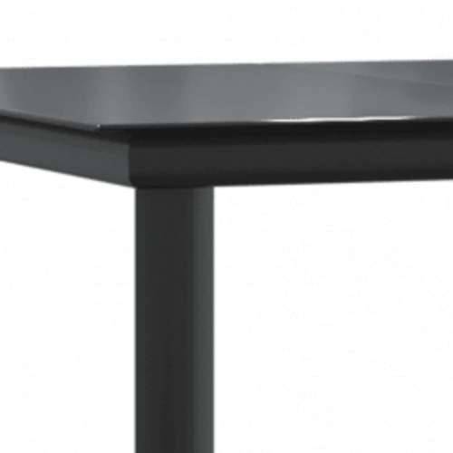 Vrtna garnitura - 5-dijelni vrtni blagovaonski set s jastucima poliratan i staklo - Siva 160 x 80 x 74 cm 4 Cijena