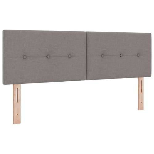 Krevet s oprugama s madracem taupe 140x200 cm tkanina Cijena