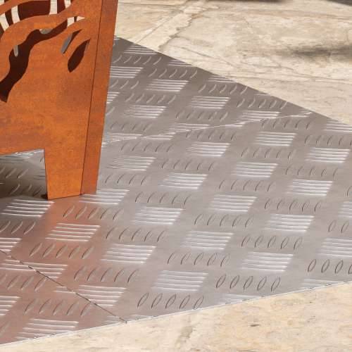 aluminijske rešetkaste ploče 4 kom antislip 50x50 cm Cijena