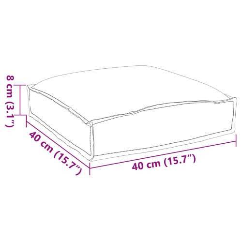 Jastučići za palete za sjedenje 6 komada Tropska džungla 40x40x8 cm Oxford tkanina Cijena