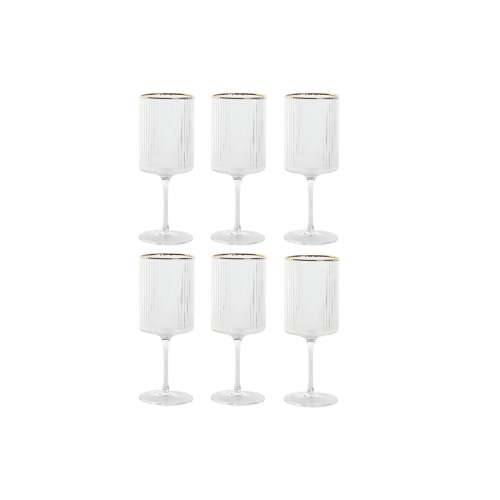 Set Čaša Home ESPRIT Providan zlatan Kristal 400 ml (6 kom.) Cijena