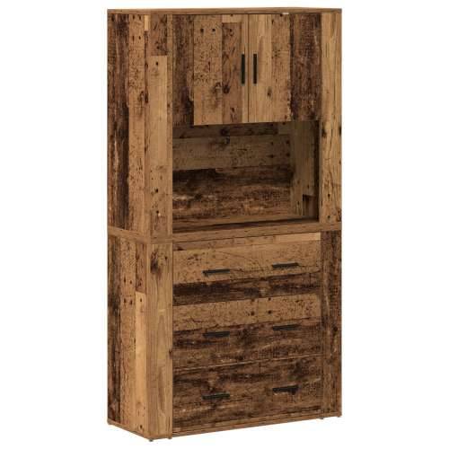 Visoki kabinet Staro drvo 80x33x150 cm Cijena