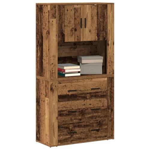 Visoki kabinet Staro drvo 80x33x150 cm Cijena