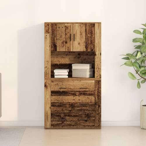 Visoki kabinet Staro drvo 80x33x150 cm Cijena