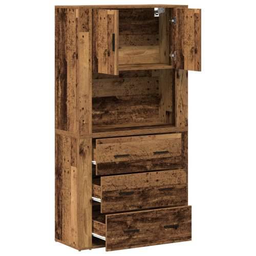Visoki kabinet Staro drvo 80x33x150 cm Cijena