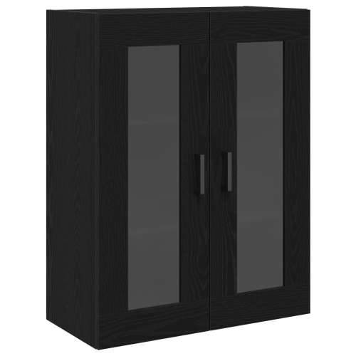Visoki kabinet Crna Oak 69.5x34x180 cm inženjersko drvo Cijena