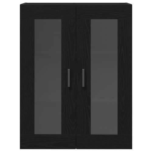Visoki kabinet Crna Oak 69.5x34x180 cm inženjersko drvo Cijena