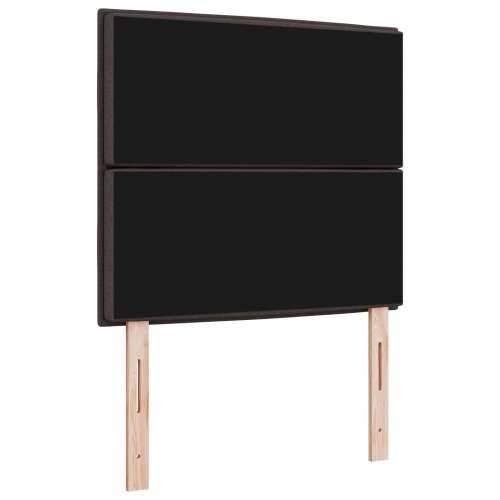 Naslon za glavu s linijama dizajna tamnosmeđi 100 cm tkanina Cijena