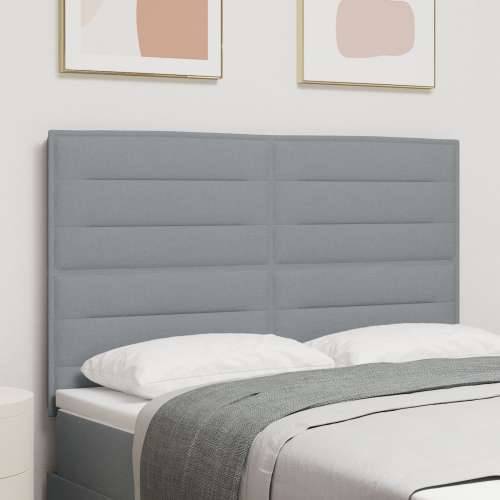 Naslon za glavu Lines Design Svjetlosivi 140 cm Tkanina Cijena
