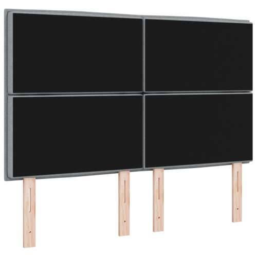 naslon za glavu Lines dizajn svjetlosivi 160 cm tkanina Cijena