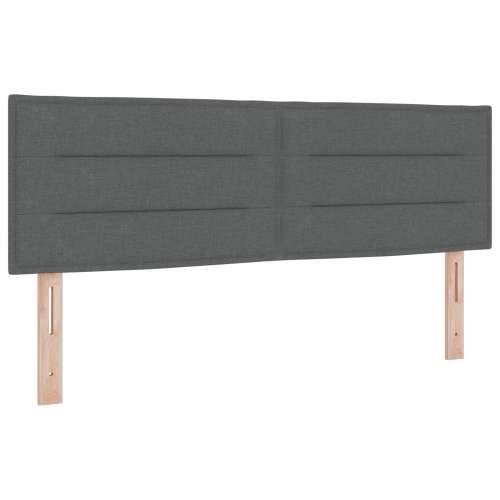 Krevet s oprugom s madracem Tamnosiv 140x200 cm Tkanina Cijena