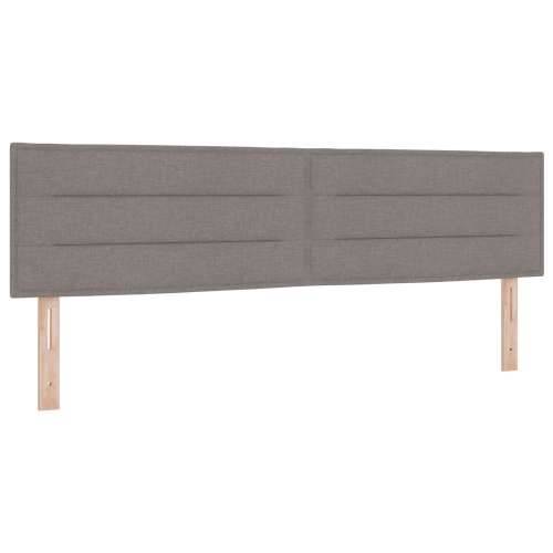 Krevet s podnicom s madracem Taupe 180 x 200 cm Tkanina Cijena