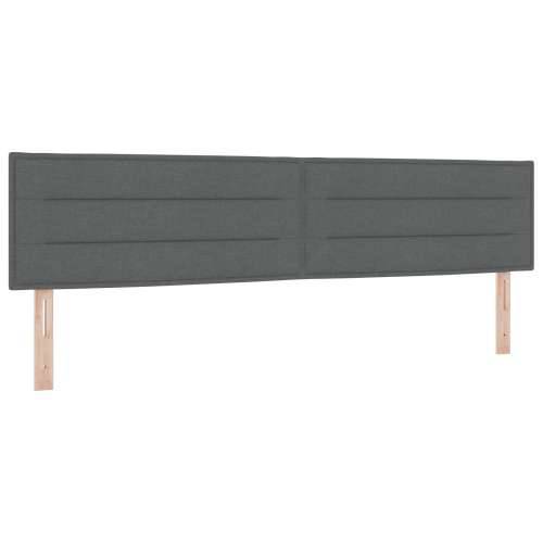Box Spring Krevet s Madracem Tamnosivi 200x200 cm Tkanina Cijena