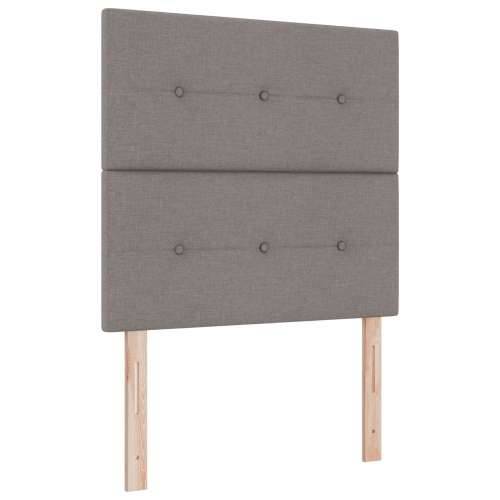 Box Spring Krevet s Madracem Taupe 100x200 cm Tkanina Cijena