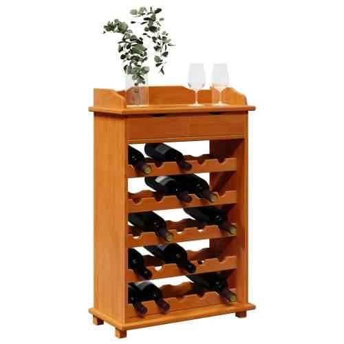Stalak za vino 90x60x30 cm od čvrstog borovog drveta Cijena