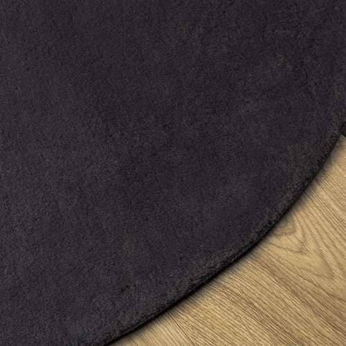 Tepih Crni 80x150 cm Poliester Ne-klizeći Cijena