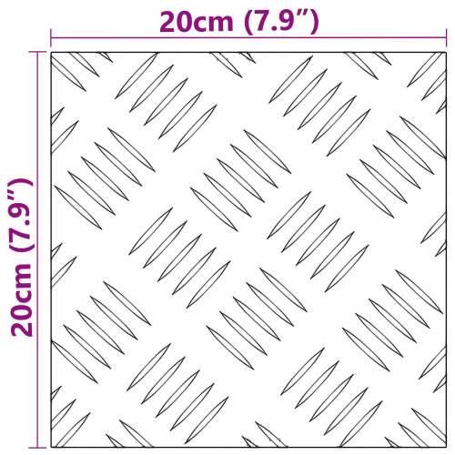 Aluminijske rešetkaste podloge 2 kom Protuklizne 20x20 cm Cijena