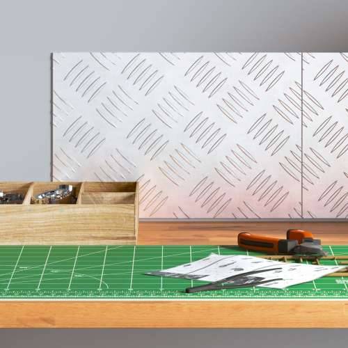 Aluminijske checker ploče 2 kom Protuklizne 30x20 cm Cijena