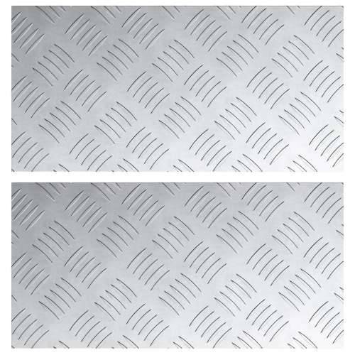 Aluminijski čelični limovi - 2 pakiranja, antisklizni, 40x20 cm Cijena