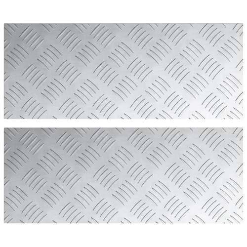aluminijski uzorci set od 2 protuklizne 20x50 cm Cijena