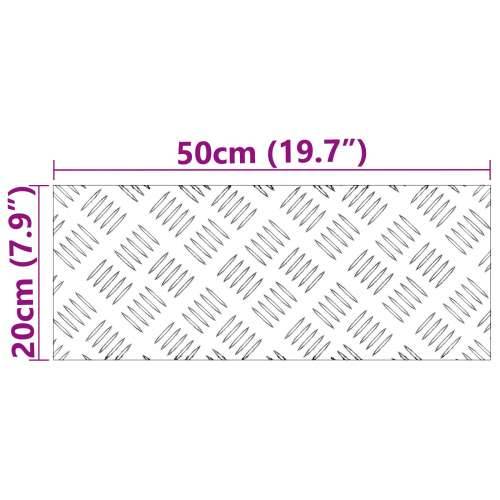 Aluminijske Šahovnice 2 kom Protuklizne 50x20 cm Cijena