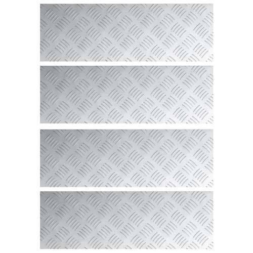 aluminijske stubične podloge 4 komada protuklizne 60x20 cm Cijena
