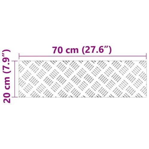 Aluminijski šahovski pragovi 4 komada protuklizni 70x20 cm Cijena