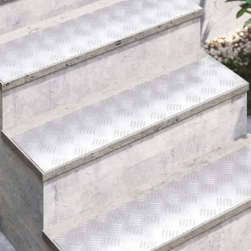Aluminijske ševron ploče 2 komada protiv klizanja 80x20 cm Cijena