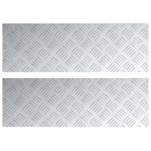 aluminijske prostirke s uzorkom pahuljice 2 kom Protuklizne 75x25 cm Cijena